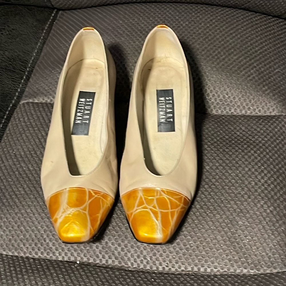 Stuart Weitzman shoes.